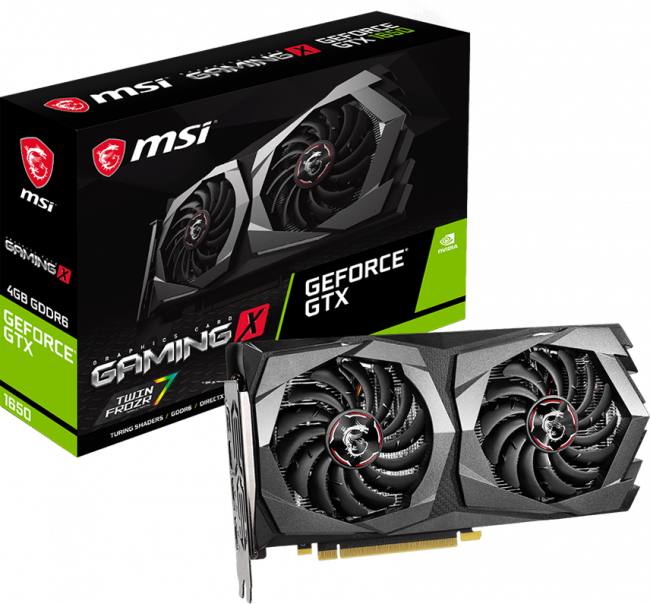 Видеокарта MSI GeForce GTX 1650 D6 GAMING X — для бизнеса и офиса Видеокарта MSI GeForce GTX 1650 D6 GAMING X — для бизнеса и офиса