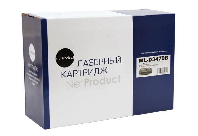 Картридж NetProduct (N-ML-D3470B) для Samsung ML-3470D/3471ND, 10K — для бизнеса и офиса Картридж NetProduct (N-ML-D3470B) для Samsung ML-3470D/3471ND, 10K — для бизнеса и офиса
