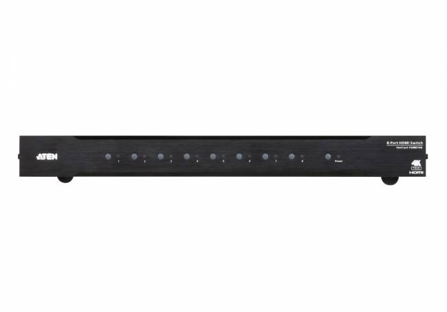 Переключатель, электрон.,4K HDMI, 8> 1 монитор, без шнуров, (до 1920x1200 60Hz;HDTV 480p/720p/1080i/1080p;Ульт ДУ;порт RS232;20 метр.(24AWG)/15 метр.(28AWG);Б.П.220> 5.3V) ATEN VS0801HB — для бизнеса и офиса Переключатель, электрон.,4K HDMI, 8> 1 монитор, без шнуров, (до 1920x1200 60Hz;HDTV 480p/720p/1080i/1080p;Ульт ДУ;порт RS232;20 метр.(24AWG)/15 метр.(28AWG);Б.П.220> 5.3V) ATEN VS0801HB — для бизнеса и офиса