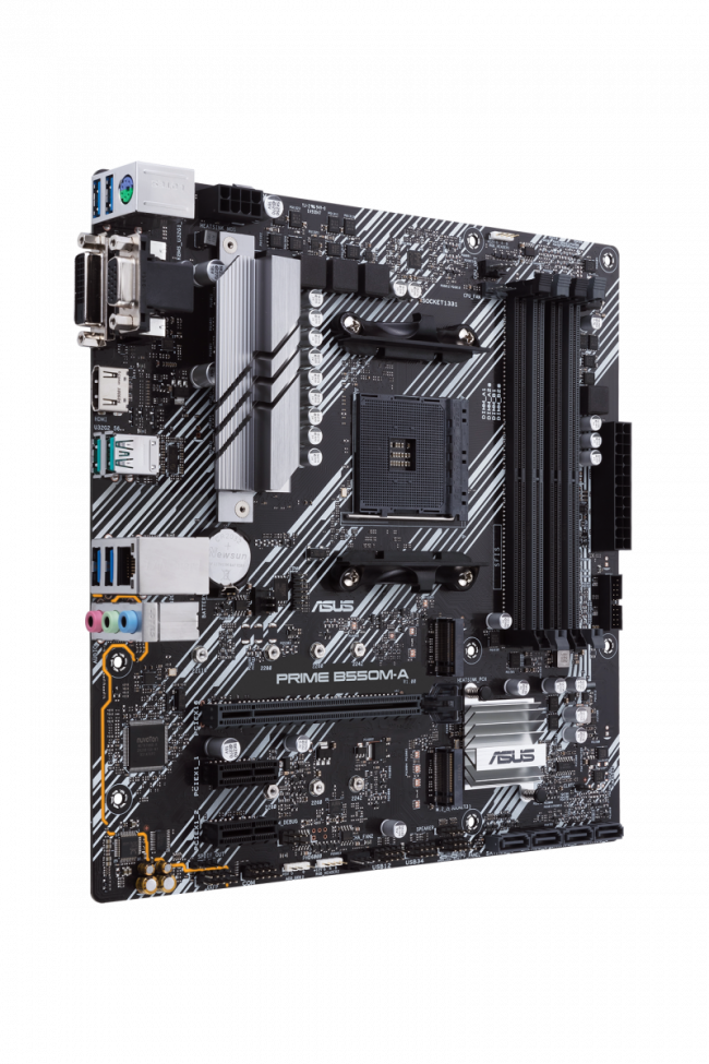 Материнская плата ASUS PRIME B550M-A — для бизнеса и офиса Материнская плата ASUS PRIME B550M-A — для бизнеса и офиса