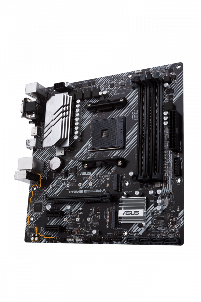 Материнская плата ASUS PRIME B550M-A — для бизнеса и офиса Материнская плата ASUS PRIME B550M-A — для бизнеса и офиса