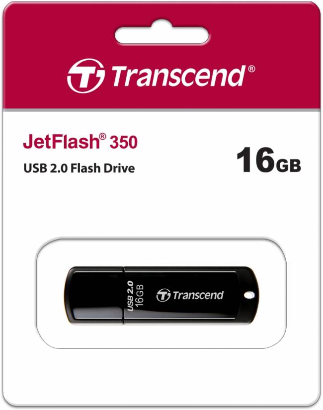 Флеш-накопитель Transcend JetFlash 350 — для бизнеса и офиса