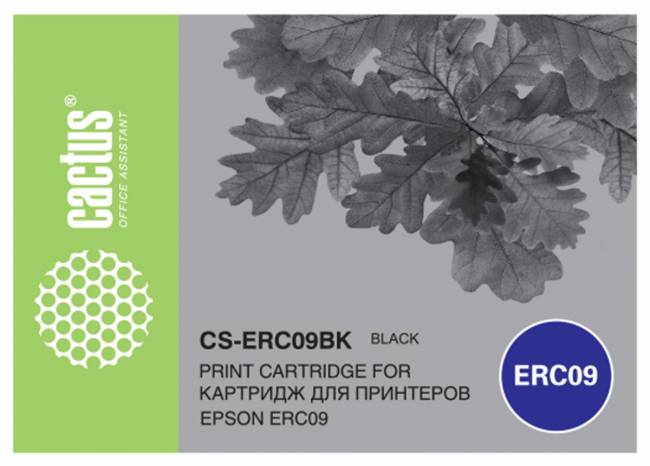 - Cactus CS-ERC09BK — для бизнеса и офиса - Cactus CS-ERC09BK — для бизнеса и офиса
