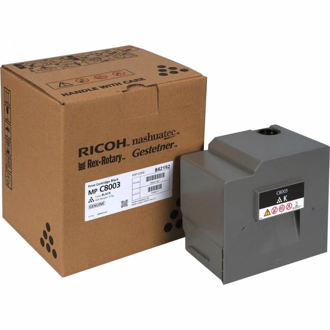 Тонер Bk, MP C8003 Ricoh MP C8003 (842192) — для бизнеса и офиса Тонер Bk, MP C8003 Ricoh MP C8003 (842192) — для бизнеса и офиса