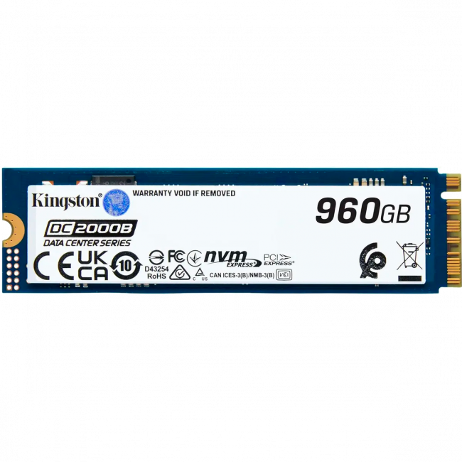 Твердотельный накопитель Kingston SEDC2000BM8/960G — для бизнеса и офиса Твердотельный накопитель Kingston SEDC2000BM8/960G — для бизнеса и офиса