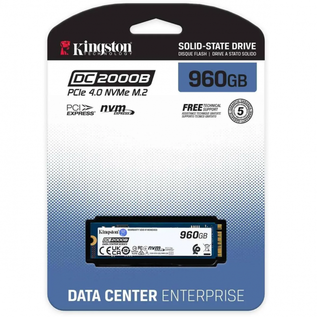 Твердотельный накопитель Kingston SEDC2000BM8/960G — для бизнеса и офиса Твердотельный накопитель Kingston SEDC2000BM8/960G — для бизнеса и офиса
