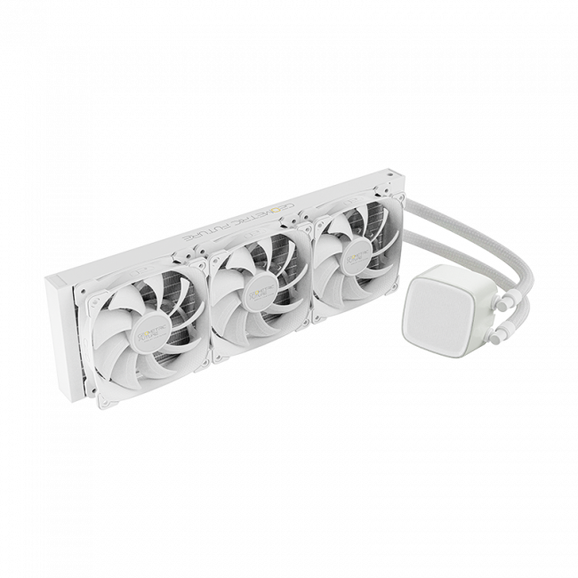 Система жидкостного охлаждения Geometric Future Eskimo Pro 360 White — для бизнеса и офиса Система жидкостного охлаждения Geometric Future Eskimo Pro 360 White — для бизнеса и офиса