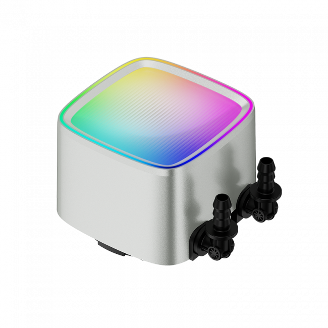 Система жидкостного охлаждения Geometric Future Eskimo Pro 360 White — для бизнеса и офиса Система жидкостного охлаждения Geometric Future Eskimo Pro 360 White — для бизнеса и офиса
