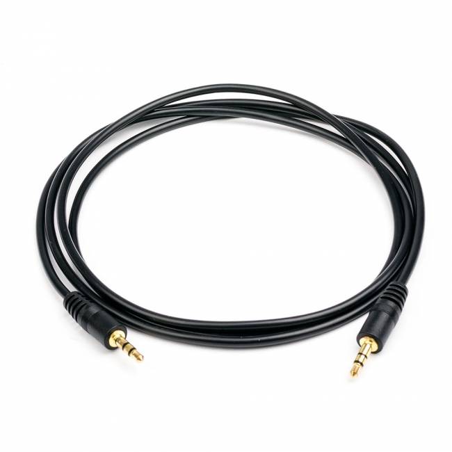 Аудио-кабель 1.0 m Jack3.5(m)/Jack3.5(m) ATcom 1.0 m Jack3.5(m) / Jack3.5(m) (AT1007) — для бизнеса и офиса