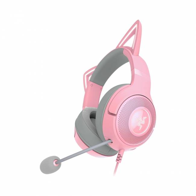 Гарнитура Razer Razer Kraken Kitty V2 - Quartz Ed. Headset Razer Kraken Kitty V2 Quartz Ed — для бизнеса и офиса Гарнитура Razer Razer Kraken Kitty V2 - Quartz Ed. Headset Razer Kraken Kitty V2 Quartz Ed — для бизнеса и офиса