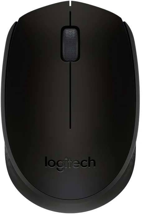 Мышь Logitech Wireless Mouse M171 Black — для бизнеса и офиса Мышь Logitech Wireless Mouse M171 Black — для бизнеса и офиса