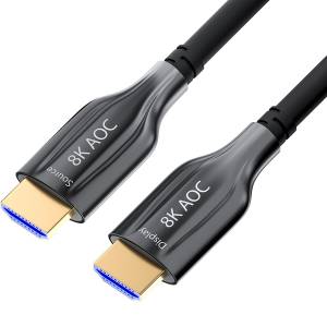 GCR Кабель 10.0m оптический HDMI 2.1 8K 60Hz, 4K 120Hz, 4:4:4, высокоскоростной 48.0 Гбит/с, 3D Greenconnect GCR-53710