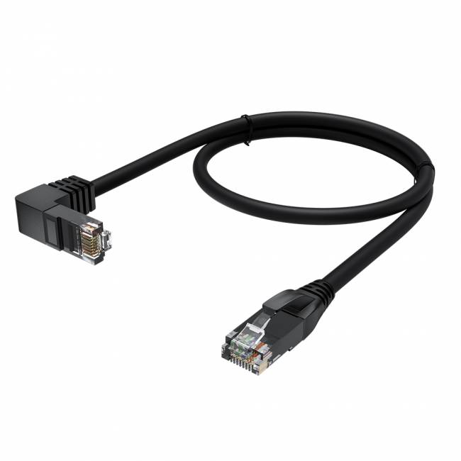 GCR Патч-корд прямой 1.0m UTP кат.5e, черный, верхний угол, литой, ethernet high speed, RJ45, T568B, GCR-53199 Greenconnect RJ45(m) - RJ45(m) Cat. 5e 1м чёрный — для бизнеса и офиса GCR Патч-корд прямой 1.0m UTP кат.5e, черный, верхний угол, литой, ethernet high speed, RJ45, T568B, GCR-53199 Greenconnect RJ45(m) - RJ45(m) Cat. 5e 1м чёрный — для бизнеса и офиса