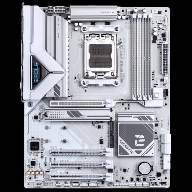 Материнская плата Gigabyte B850 EAGLE WIFI7 ICE — для бизнеса и офиса Материнская плата Gigabyte B850 EAGLE WIFI7 ICE — для бизнеса и офиса