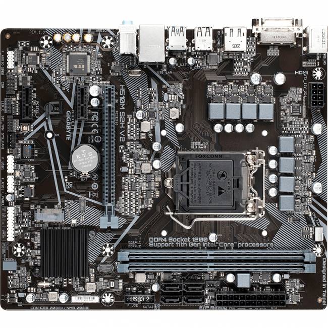 Материнская плата Gigabyte H510M S2H V2 — для бизнеса и офиса