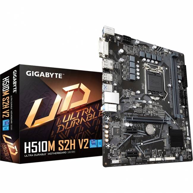 Материнская плата Gigabyte H510M S2H V2 — для бизнеса и офиса