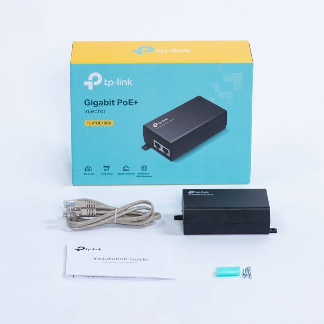 PoE инжектор TP-Link TL-PoE160S — для бизнеса и офиса PoE инжектор TP-Link TL-PoE160S — для бизнеса и офиса