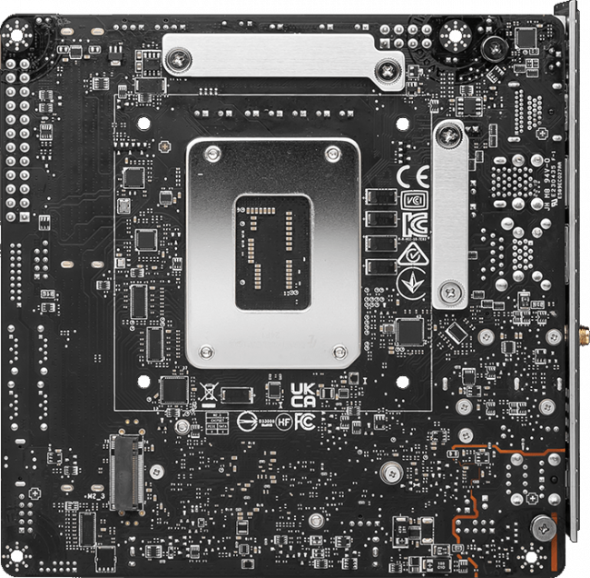 Материнская плата MSI MPG B760I EDGE WIFI DDR4 — для бизнеса и офиса Материнская плата MSI MPG B760I EDGE WIFI DDR4 — для бизнеса и офиса