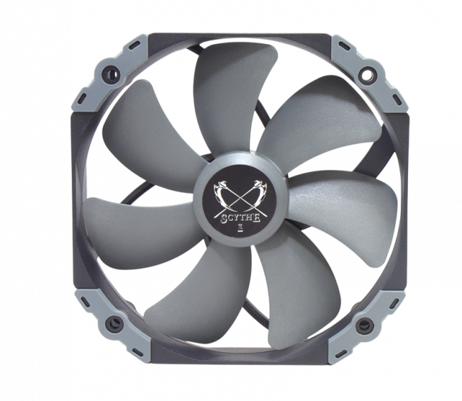 Кулер для корпуса Scythe Kaze Flex 140 Gray — для бизнеса и офиса Кулер для корпуса Scythe Kaze Flex 140 Gray — для бизнеса и офиса