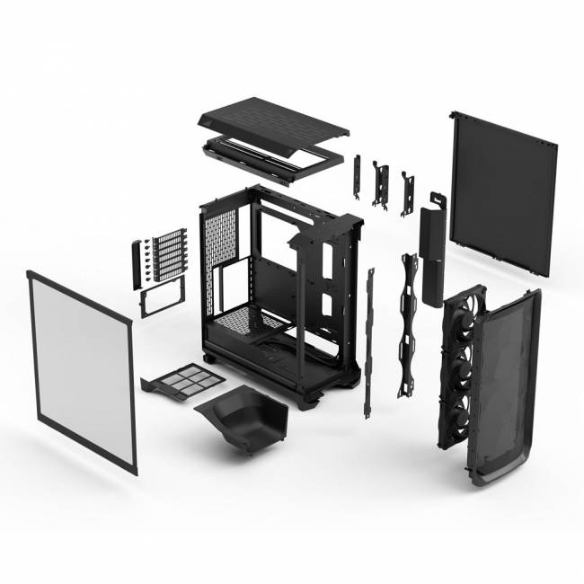 Корпус ПК без блока питания Fractal Design FD-C-MES3A-02 — для бизнеса и офиса Корпус ПК без блока питания Fractal Design FD-C-MES3A-02 — для бизнеса и офиса