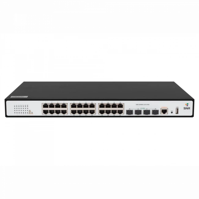 Коммутатор SNR SNR-S2989G-24TX-POE — для бизнеса и офиса