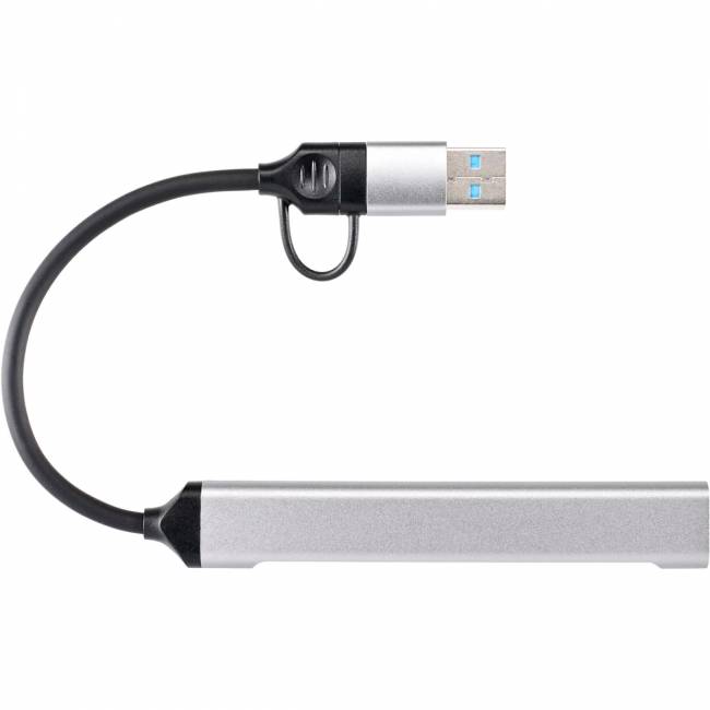 Адаптер TypeC+adapter-->USB3.0+2USB2,0+SD+TF, VCOM <DH297> Адаптер VCOM USB 2.0 Type-C+USB 2.0 Type-AM/USB 3.0+2 x USB 2.0 Type-AF+TF+SD (DH297) — для бизнеса и офиса