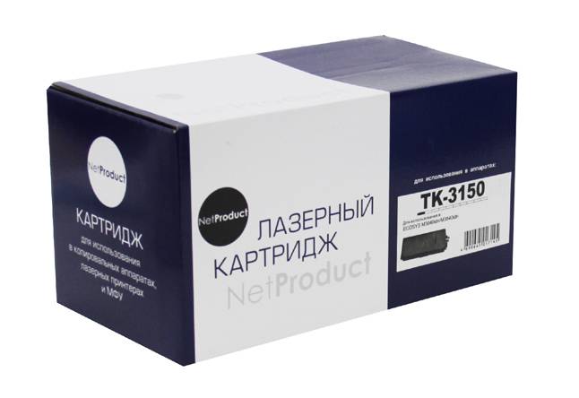 Тонер-картридж NetProduct (N-TK-3150) для Kyocera ECOSYS M3040idn/M3540idn, 14,5K — для бизнеса и офиса Тонер-картридж NetProduct (N-TK-3150) для Kyocera ECOSYS M3040idn/M3540idn, 14,5K — для бизнеса и офиса