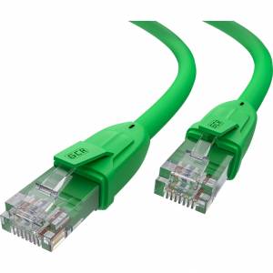 GCR Патч-корд прямой 1.5m UTP кат.6, зеленый, 24 AWG, ethernet high speed, RJ45, T568B, GCR-52386 Greenconnect GCR-52386