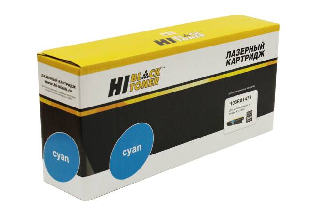 Тонер-картридж Hi-Black (HB-106R01473) для Xerox Phaser 6121MFP, C, 2,6K — для бизнеса и офиса Тонер-картридж Hi-Black (HB-106R01473) для Xerox Phaser 6121MFP, C, 2,6K — для бизнеса и офиса