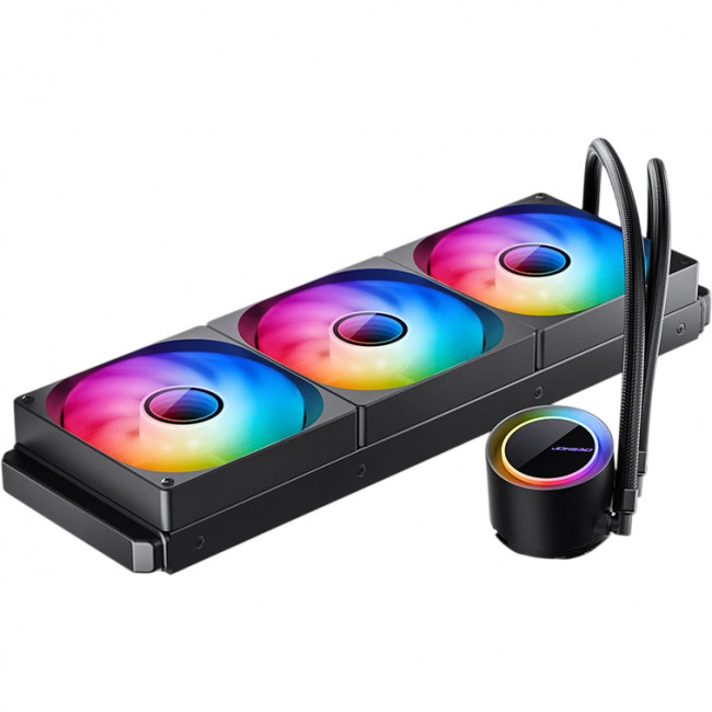 Система жидкостного охлаждения JONSBO TG-420 ARGB Black — для бизнеса и офиса