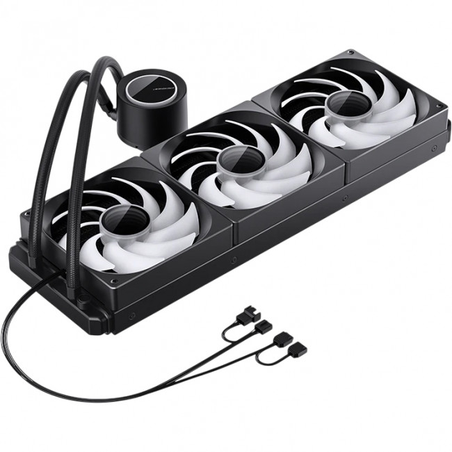 Система жидкостного охлаждения JONSBO TG-420 ARGB Black — для бизнеса и офиса