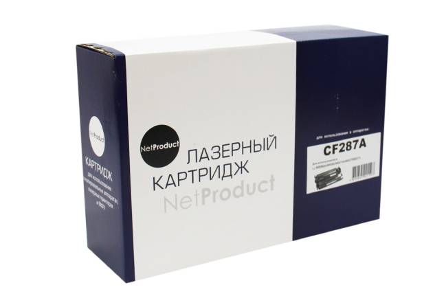 Картридж NetProduct (N-CF287A) для HP LJ M501dn/M506dn/M506x/M527dn/M527f/M527c, 9K — для бизнеса и офиса Картридж NetProduct (N-CF287A) для HP LJ M501dn/M506dn/M506x/M527dn/M527f/M527c, 9K — для бизнеса и офиса