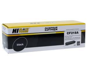 Тонер-картридж Hi-Black (HB-CF218A) для HP LJ Pro M104/MFP M132, 1,4K Тонер-картридж Hi-Black (HB-CF218A) для HP LJ Pro M104/MFP M132, 1,4K