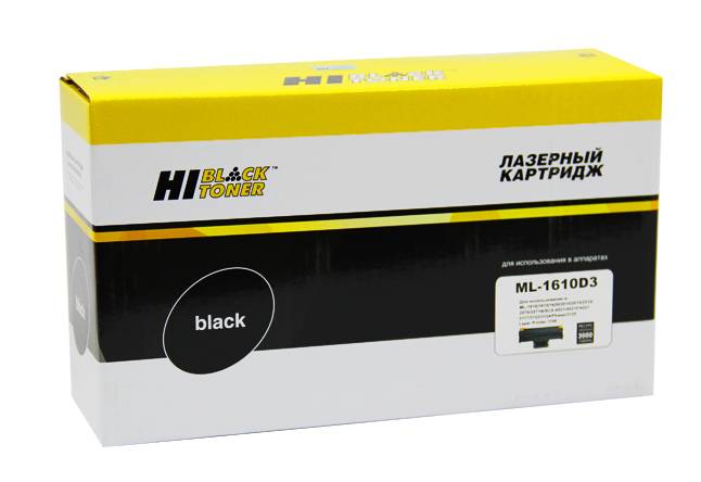 Картридж Hi-Black (HB-ML-1610D3) для Samsung ML-1610/2010/2015/ Xerox Ph 3117/3122, 3K — для бизнеса и офиса Картридж Hi-Black (HB-ML-1610D3) для Samsung ML-1610/2010/2015/ Xerox Ph 3117/3122, 3K — для бизнеса и офиса