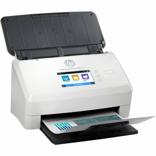 Сканер HP ScanJet Enterprise Flow N7000 snw1 (6FW10A) — для бизнеса и офиса Сканер HP ScanJet Enterprise Flow N7000 snw1 (6FW10A) — для бизнеса и офиса