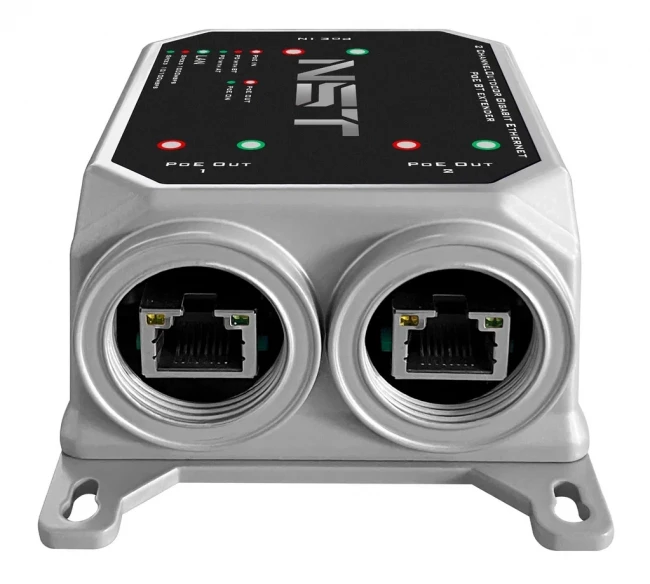 Уличный PoE удлинитель NST NS-EXSW-3GP/W — для бизнеса и офиса