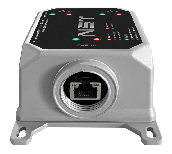 Уличный PoE удлинитель NST NS-EXSW-3GP/W — для бизнеса и офиса