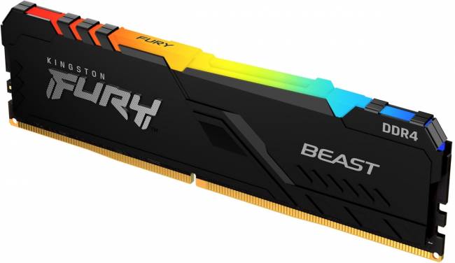 Память оперативная Kingston FURY Beast RGB KF432C16BBA/32 — для бизнеса и офиса Память оперативная Kingston FURY Beast RGB KF432C16BBA/32 — для бизнеса и офиса