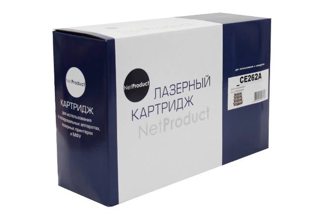 Картридж NetProduct (N-CE262A) для HP CLJ CP4025/4525, Восстановленный, Y, 11K — для бизнеса и офиса Картридж NetProduct (N-CE262A) для HP CLJ CP4025/4525, Восстановленный, Y, 11K — для бизнеса и офиса