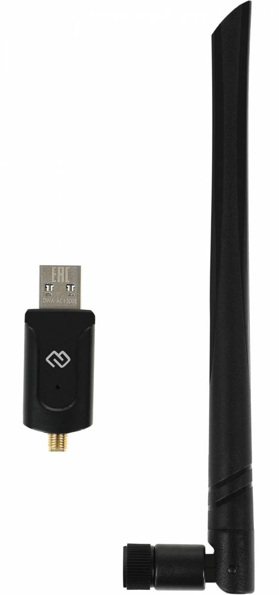 Сетевой адаптер Wi-Fi Digma DWA-AC1300E — для бизнеса и офиса Сетевой адаптер Wi-Fi Digma DWA-AC1300E — для бизнеса и офиса