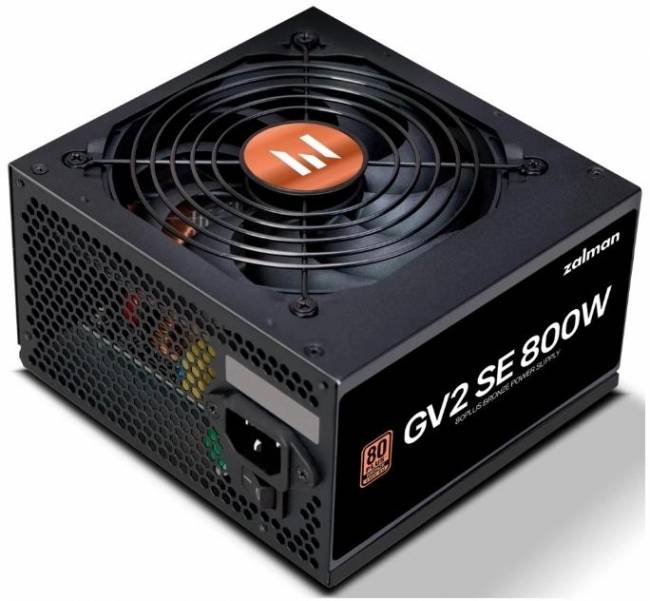 Блок питания Zalman ZM800-GV2SE — для бизнеса и офиса Блок питания Zalman ZM800-GV2SE — для бизнеса и офиса