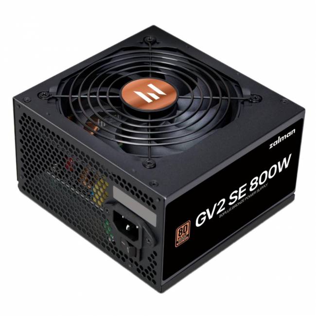 Блок питания Zalman ZM800-GV2SE — для бизнеса и офиса Блок питания Zalman ZM800-GV2SE — для бизнеса и офиса