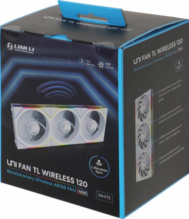 Вентилятор для корпуса Lian-Li G99.12TL1W3W.R0 — для бизнеса и офиса Вентилятор для корпуса Lian-Li G99.12TL1W3W.R0 — для бизнеса и офиса