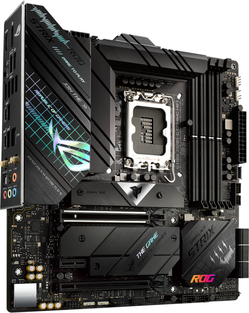 Материнская плата ASUS ROG STRIX Z690-G GAMING WIFI — для бизнеса и офиса Материнская плата ASUS ROG STRIX Z690-G GAMING WIFI — для бизнеса и офиса