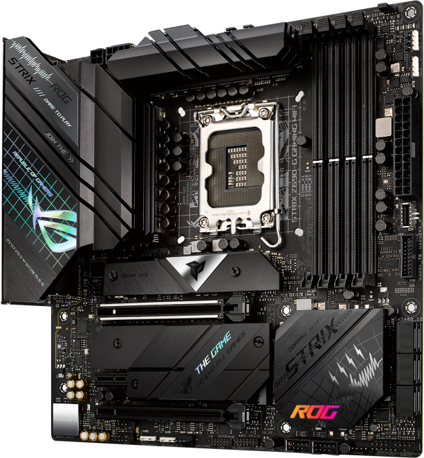 Материнская плата ASUS ROG STRIX Z690-G GAMING WIFI — для бизнеса и офиса Материнская плата ASUS ROG STRIX Z690-G GAMING WIFI — для бизнеса и офиса