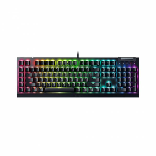 Игровая клавиатура Razer BlackWidow V4 X (Green Switch) - Russian Layout Razer BlackWidow V4 X (Green Switch) — для бизнеса и офиса