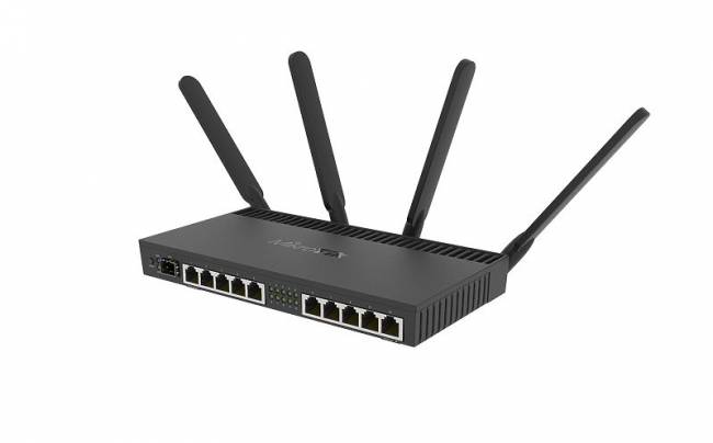 Точка доступа Mikrotik RB4011iGS+5HacQ2HnD- — для бизнеса и офиса Точка доступа Mikrotik RB4011iGS+5HacQ2HnD- — для бизнеса и офиса