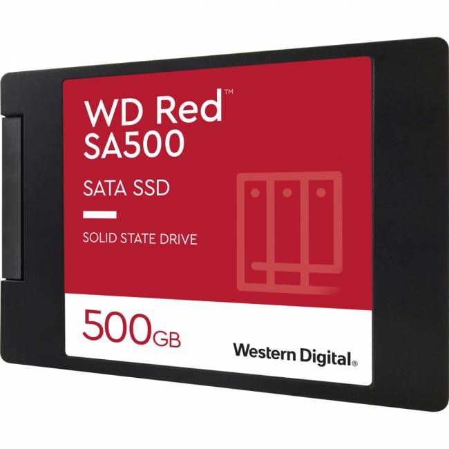 Твердотельные накопители WD Red SA500 500GB (WDS500G1R0A) — для бизнеса и офиса Твердотельные накопители WD Red SA500 500GB (WDS500G1R0A) — для бизнеса и офиса