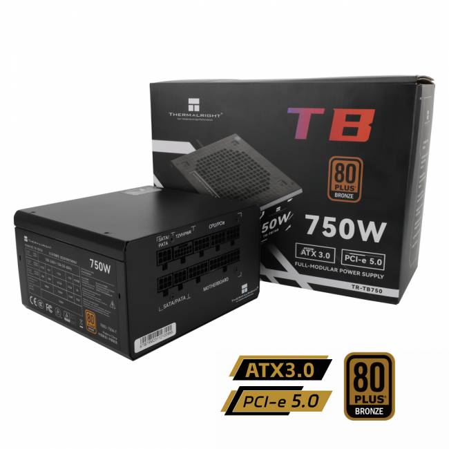 Блок питания 750W Thermalright TR-TB750 — для бизнеса и офиса Блок питания 750W Thermalright TR-TB750 — для бизнеса и офиса