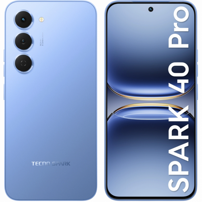 Смартфон TECNO KM6 256+8 LAKE BLUE — для бизнеса и офиса